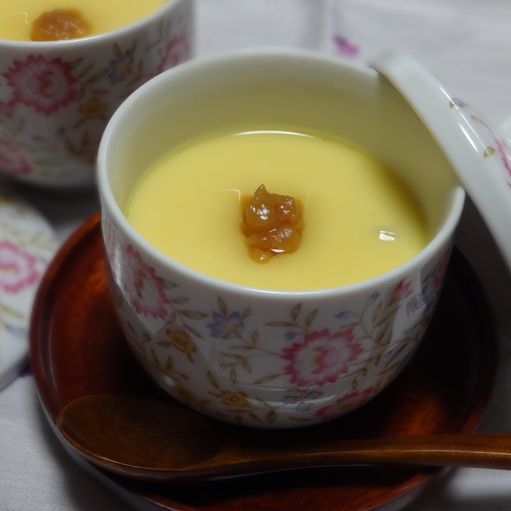 京風★梅の冷製茶碗蒸し